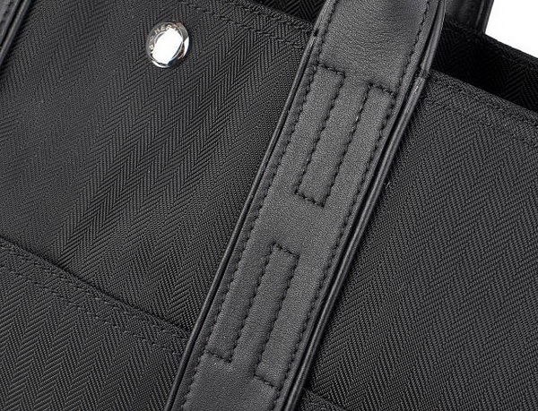 Best Hermes Canvas Handbags Black 509004 - Click Image to Close